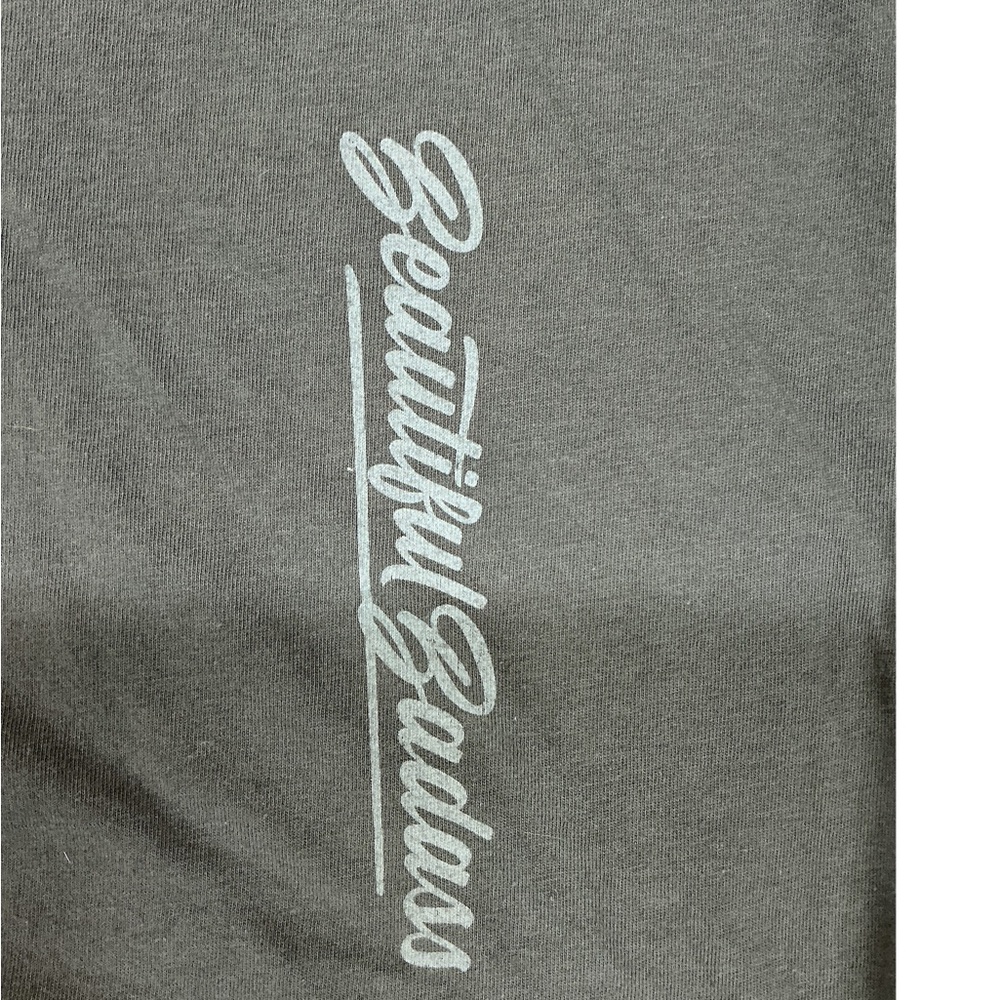 Grunt Style Charcoal Short Sleeve Tee with Chest Logo - Picture 3 of 5